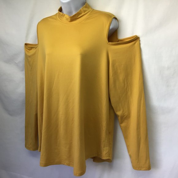 NWT Say What Women Cold Shoulder Tunic 3X - Picture 4 of 5